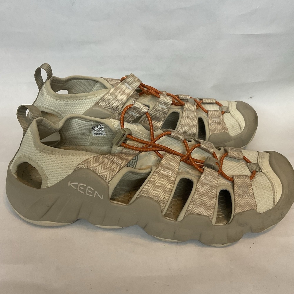 Keen Wmns Sz 11 Hyperport H2 Clsd Toe Sandal Beige Chipmunk/Birch Pristine